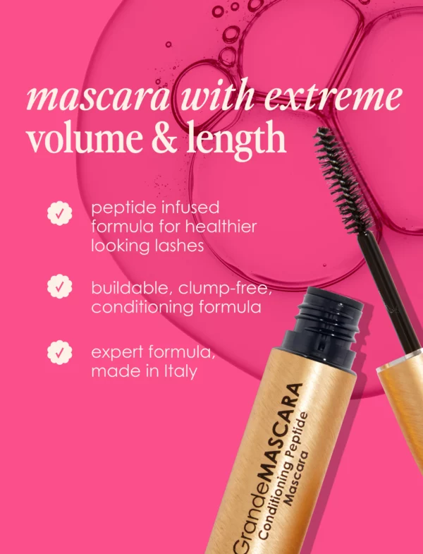 Grande Conditioning Peptide Mascara - BLACK - Image 8