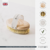 Hydrea London Professional Spa Dry Body Brush Cactus Bristle - Image 4