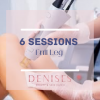 6 Laser Hair Removal Sessions Full Leg